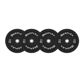 Reeplex 45 Degree Leg Press & Hack Squat + 100kg Black Bumper Plates Package
