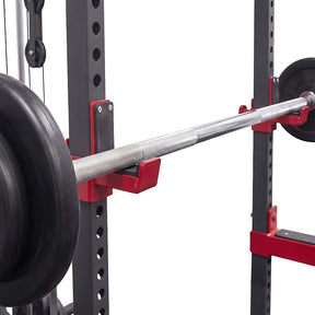 Reeplex Power Rack with Lat Pulldown + Adjustable Bench + 140kg Standard Weight Set