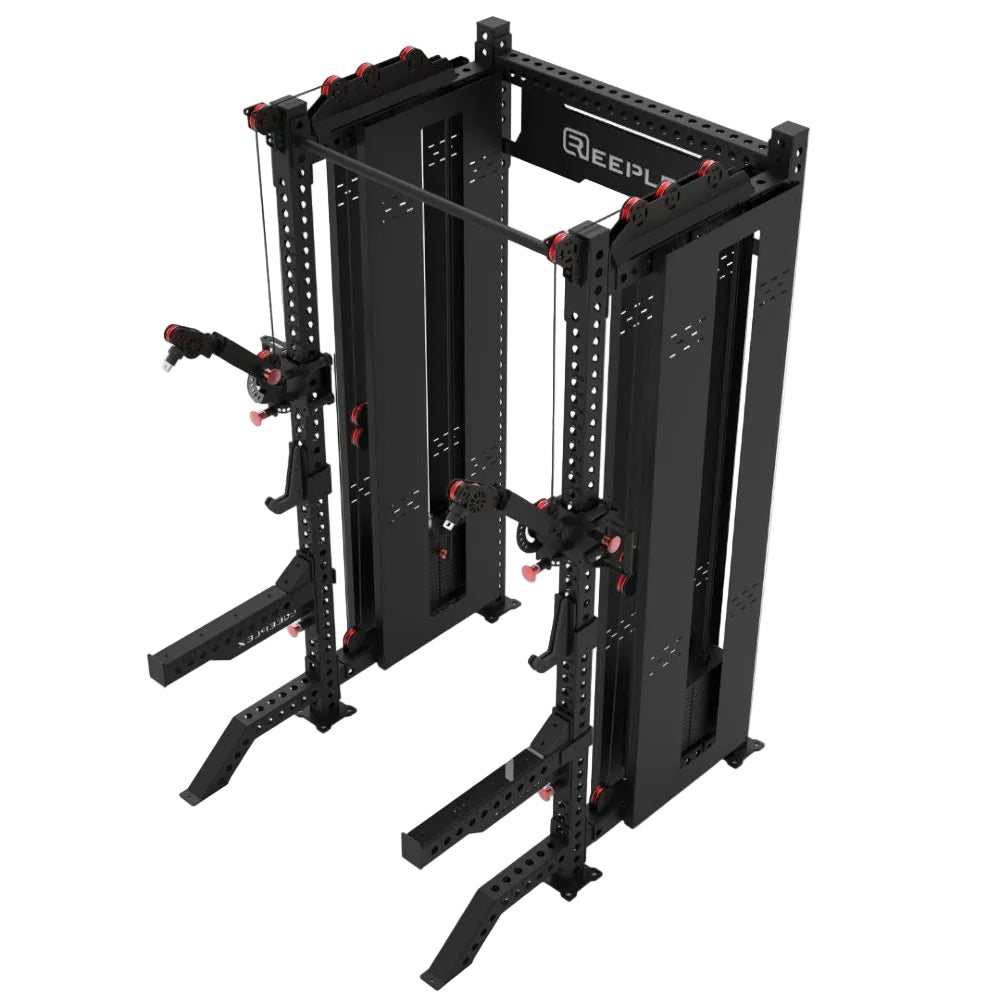 Reeplex Thor Squat Rack with Functional Trainer