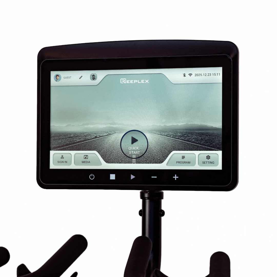 Reeplex SCPRO Spin Bike with Touchscreen