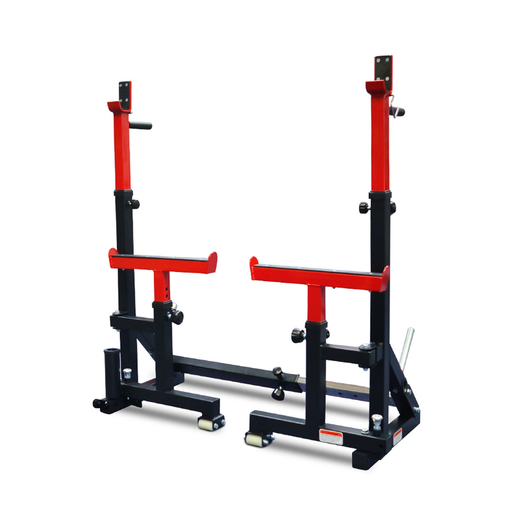 Reeplex SR10 Squat Rack + Adjustable Bench + 120kg Coloured Bumper Set