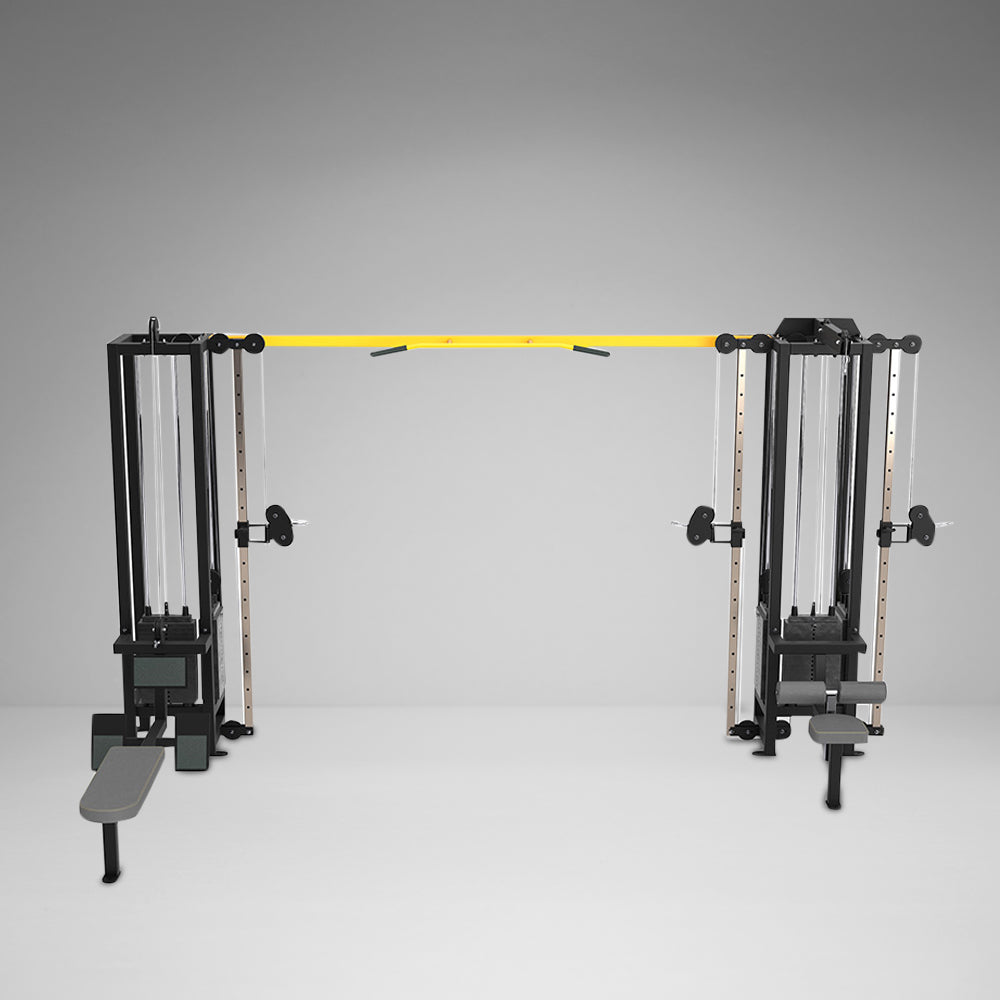 Six Station Multi-Gym | Space-Efficient Multi-User Gym Machine
