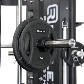 Reeplex CBT-PRO90 Multi-Functional Trainer + Adjustable Bench + 100kg PVC Olympic Weight Plates + 7ft Barbell