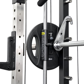 Reeplex CBT-PRO90 Multi-Functional Trainer + Adjustable Bench + 100kg PVC Olympic Weight Plates + 7ft Barbell