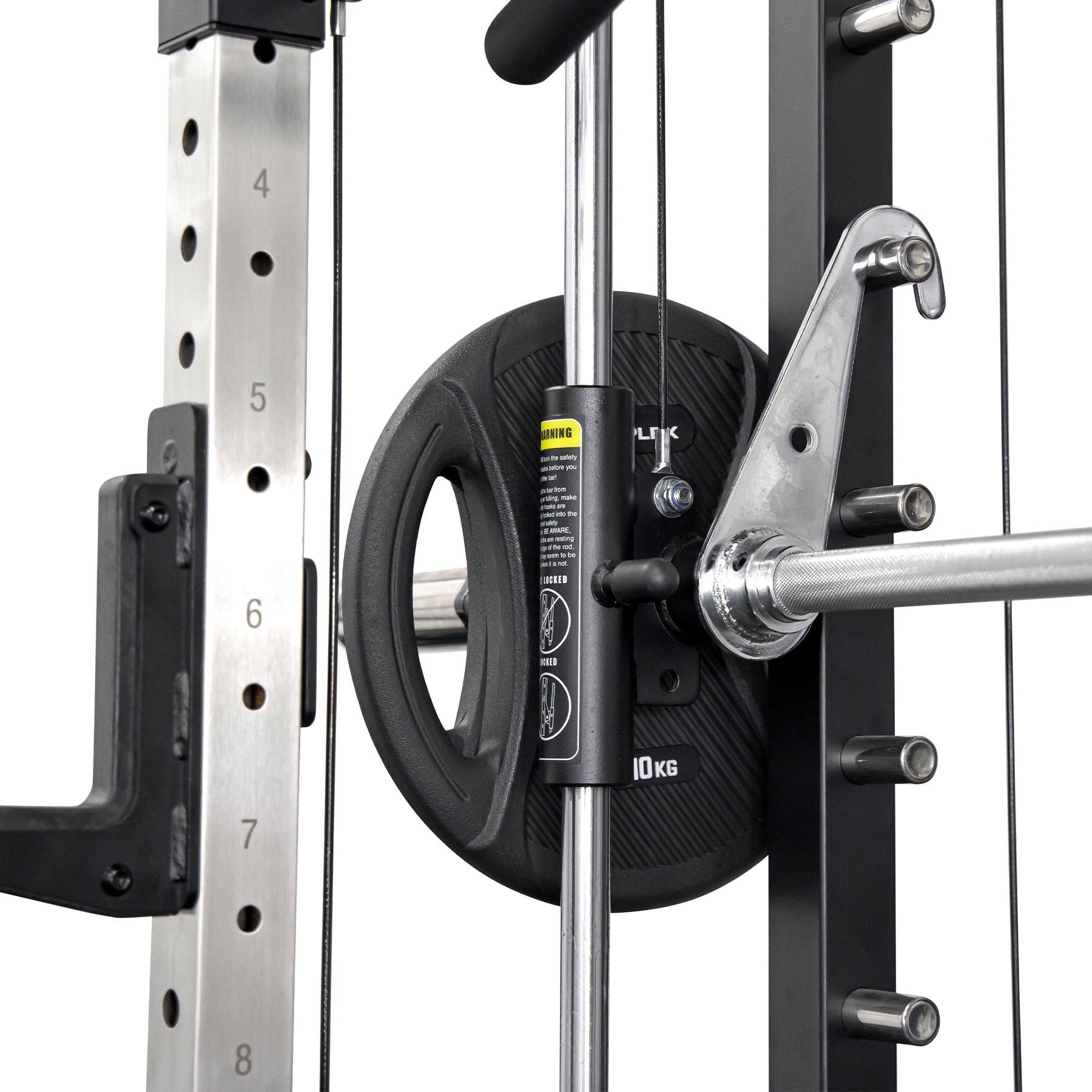 Reeplex CBT-PRO90 Multi-Functional Trainer + Adjustable Bench + 100kg PVC Olympic Weight Plates