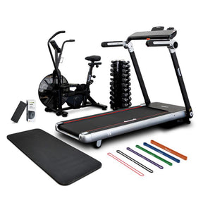 Impact Fitness Ultimate Home Gym Bundle (T5 + Air Bike)