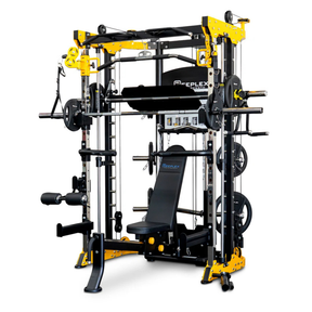 The Hill Climber – Reeplex CBT-PL Multi-Functional Trainer, Rower, Air Bike & Incline Treadmill Package
