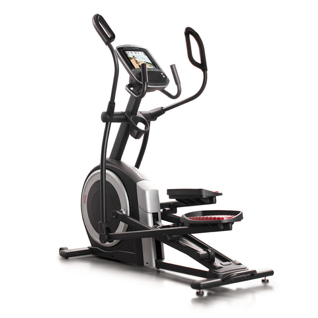 Proform space saver 7 elliptical cross trainer discount