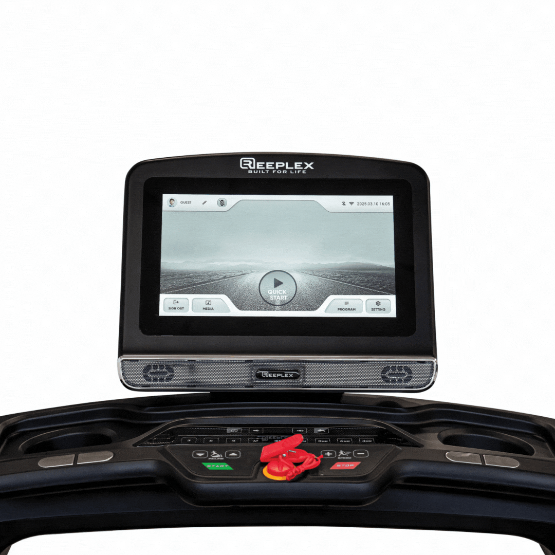 The All-Rounder – Reeplex CX4 Multi-Functional Trainer, Air Bike, Dumbbells & Treadmill Package