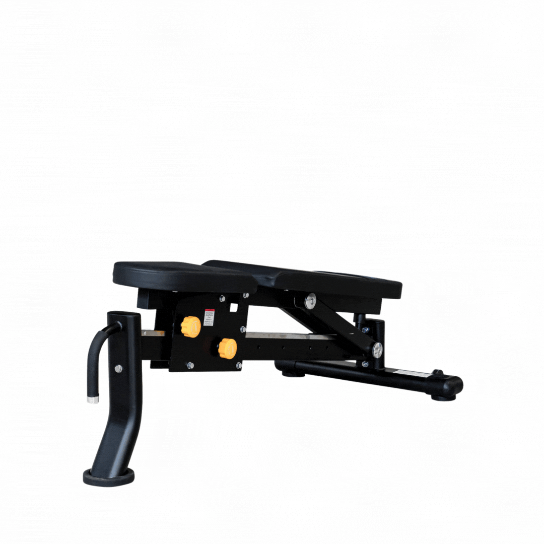 Reeplex CBT-PRO90 Multi-Functional Trainer + Adjustable Bench + 100kg Black Bumper Plates + 7ft Barbell