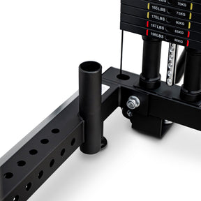 Reeplex Wall Mounted Multi-Functional Trainer with 2 x 90kg Weight Stacks & Attachments