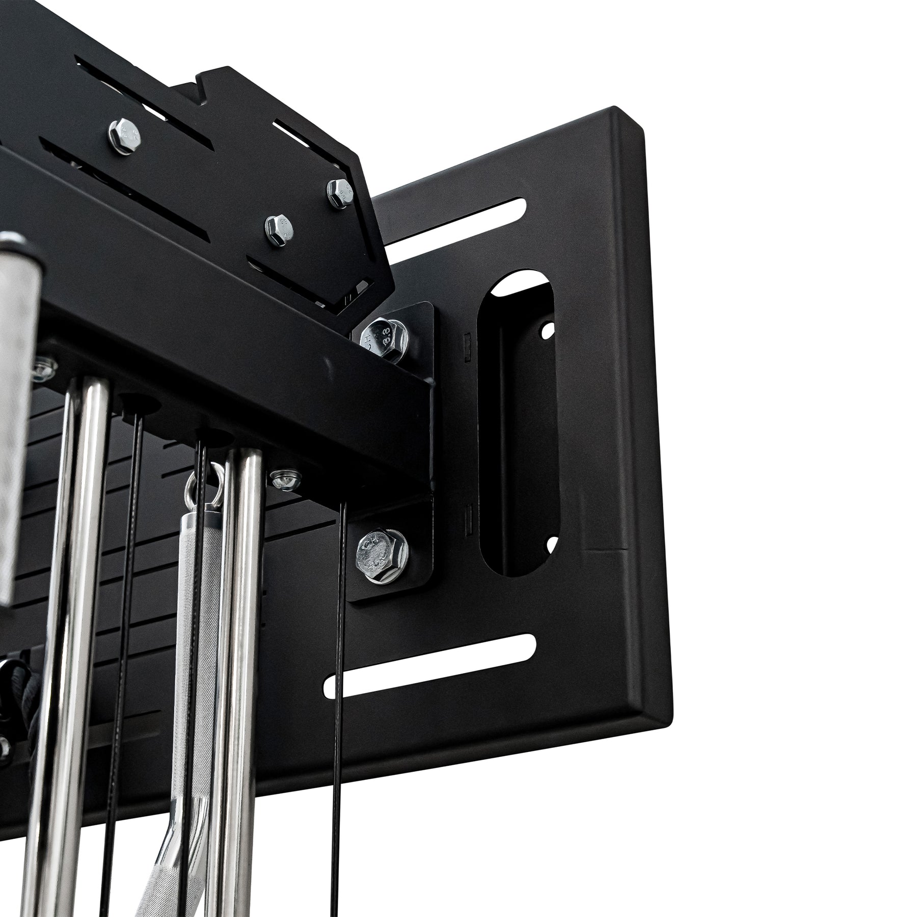 Reeplex Wall Mounted Multi-Functional Trainer with 2 x 90kg Weight Stacks & Attachments