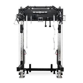 Reeplex Wall Mounted Multi-Functional Trainer with 2 x 90kg Weight Stacks & Attachments