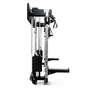 Reeplex Wall Mounted Multi-Functional Trainer with 2 x 90kg Weight Stacks & Attachments