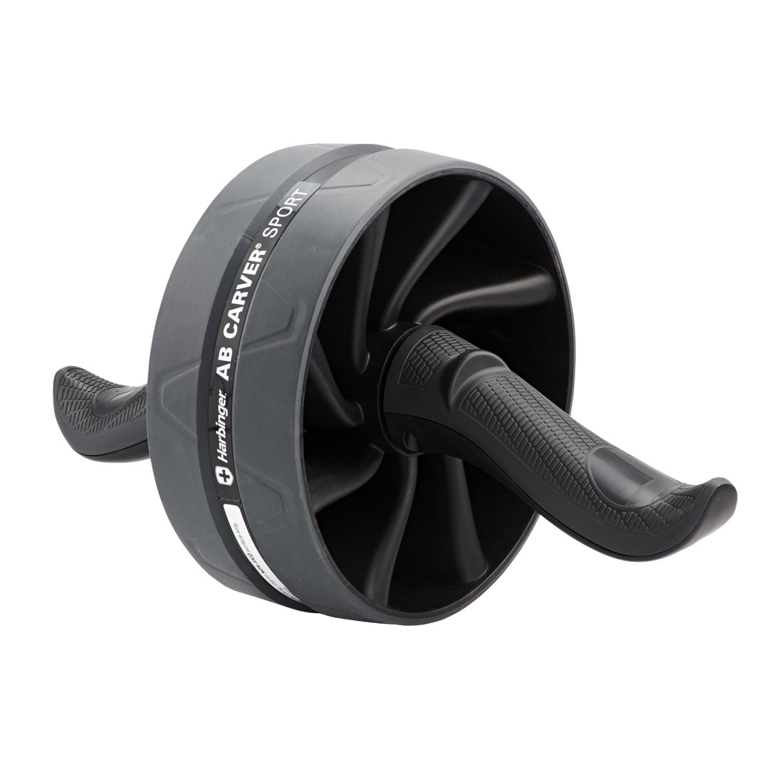Harbinger AB Carver Pro avec genouillères, roue d'exercice pour abdominaux, équipement de fitness pour salle de sport à domicile, noir Harbinger AB Carver Pro avec genouillères, roue d'exercice pour abdominaux, équipement de fitness pour salle de sport à domicile, noir