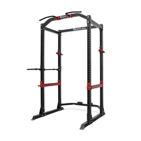 The Arena - Reeplex PRC9000 Power Rack & Cardio Bundle with Barbell, Spin Bike & Rower