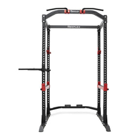 The Arena - Reeplex PRC9000 Power Rack & Cardio Bundle with Barbell, Spin Bike & Rower