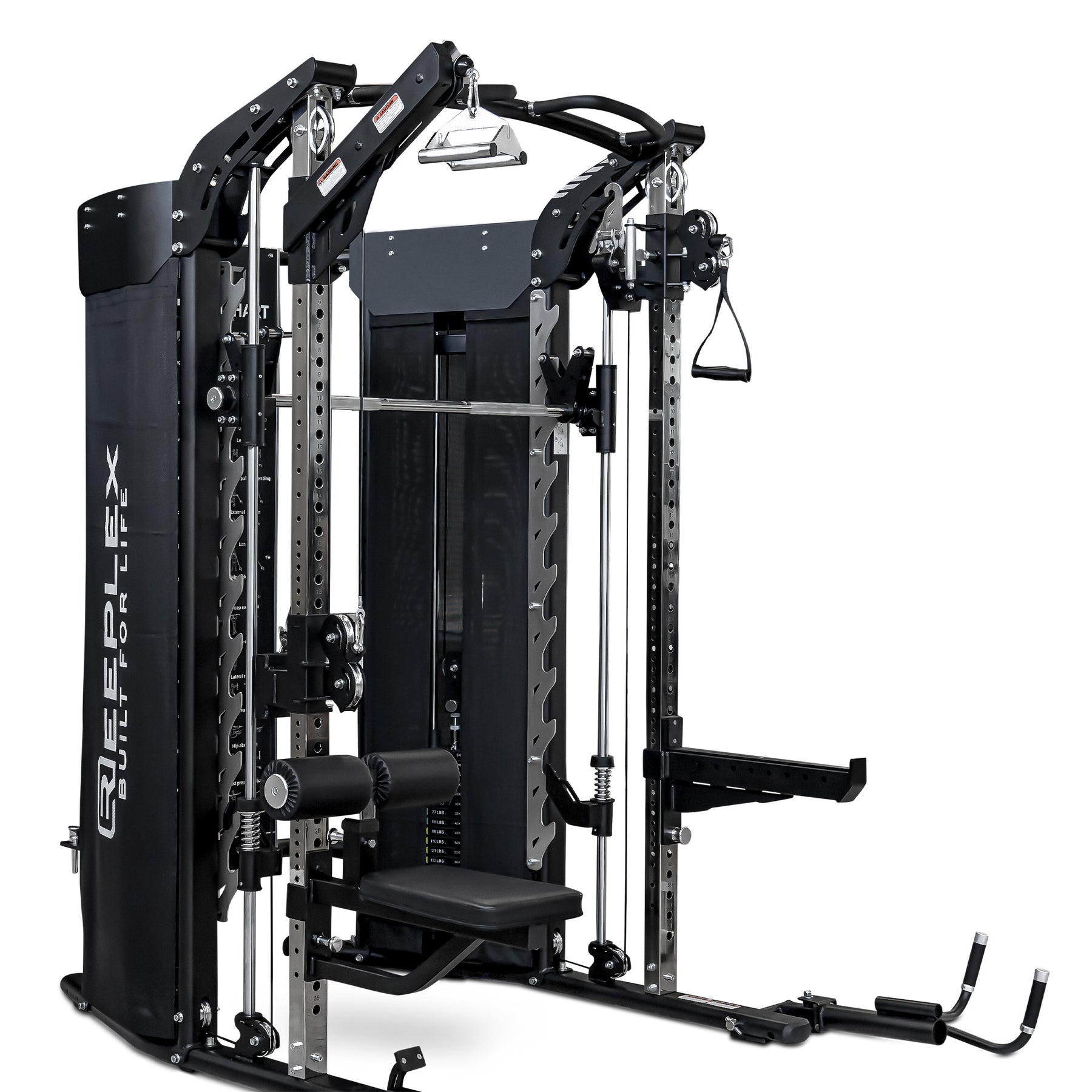 Reeplex CX10 Multi Functional Trainer + Gym Attachments