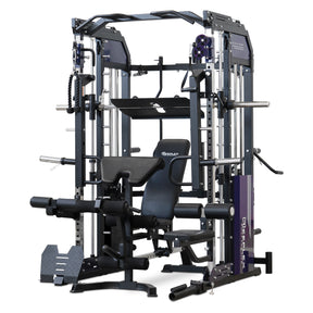 Reeplex CX3 Multi-Functional Trainer + Attachments + Adjustable Bench