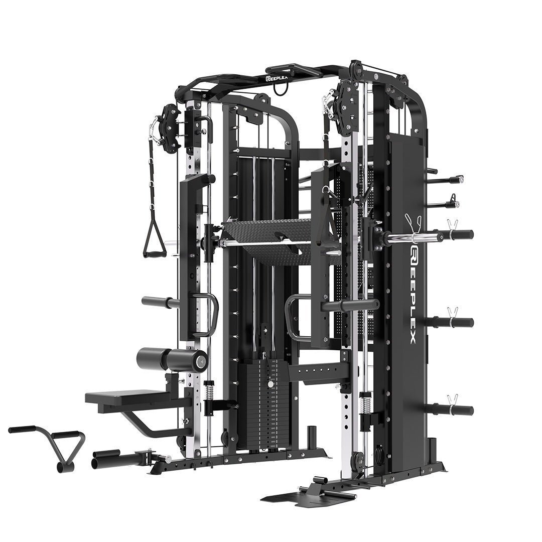 Reeplex CX4 Multi-Functional Trainer with Smith Machine & Attachments