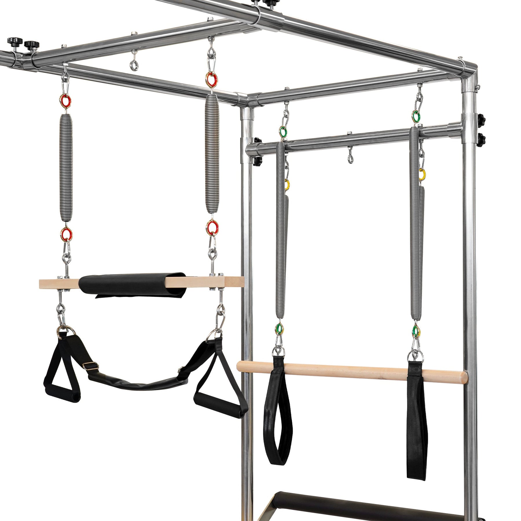 Reeplex Pilates Reformer Pro Maple Wood with Full Trapeze Frame - Floor Stock Melbourne