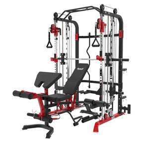 Impact Fitness MF5 Multi Trainer + Attachments + Adjustable Bench - Dynamo Fitness