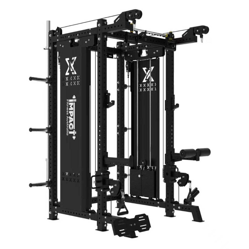Impact PC2 Power Rack with Cable Crossover Machine for Strength