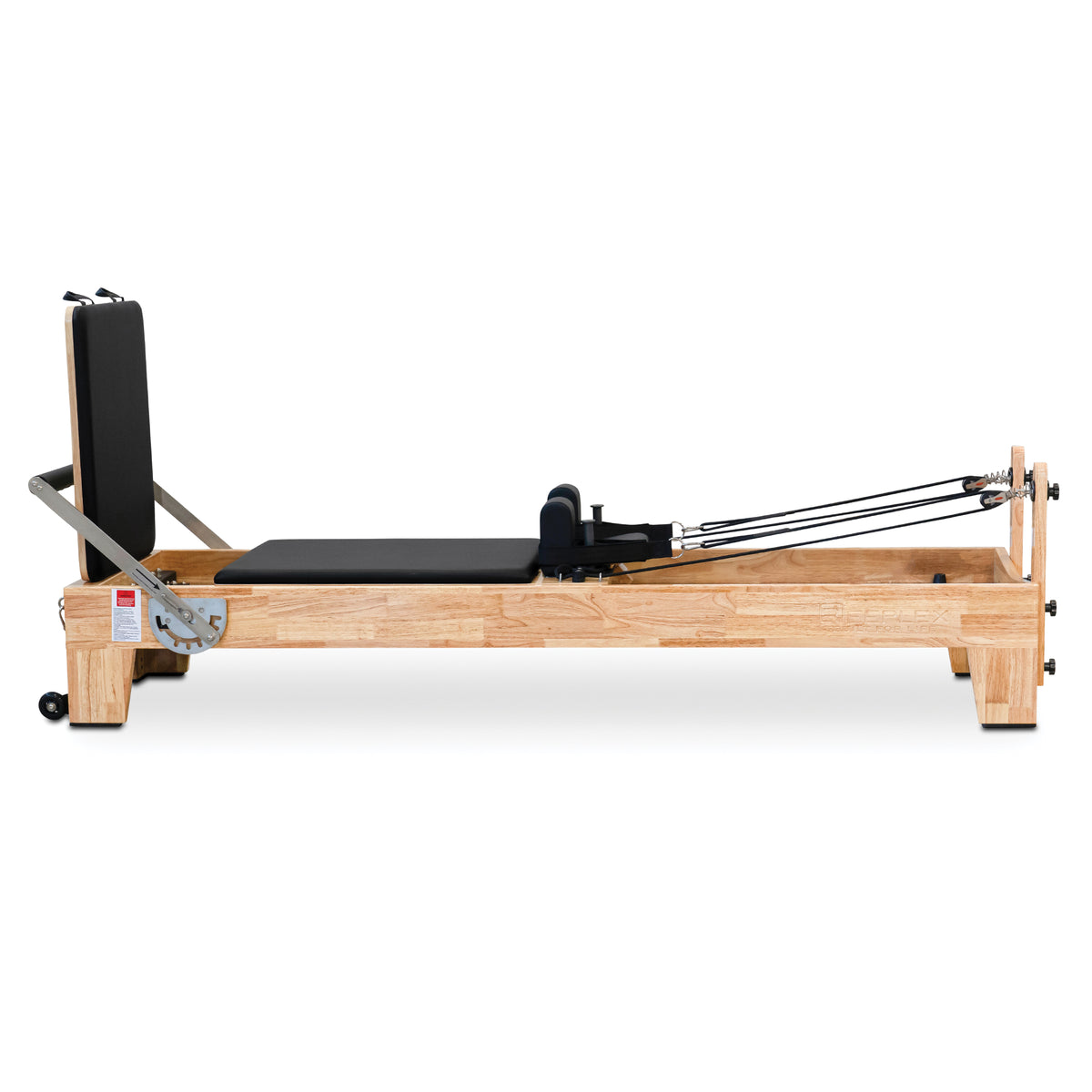 Reeplex Pilates Reformer Machine Oak Wood Flow Series