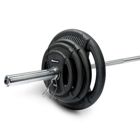 Reeplex Power Rack with Cable Crossover and Lat pulldown + Bench + 120kg PVC Olympic Weight Set