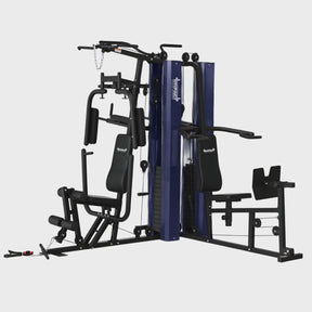 Multi Station Home Gym with Leg Press and Pull Up Dip Tower