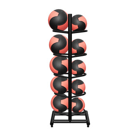 1-10kg Medicine Balls + Storage Rack