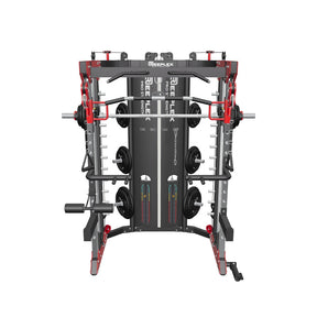 Reeplex CBT-PN + FID Bench + 100kg Olympic Weights + Leg Press Attachment + 7ft Barbell