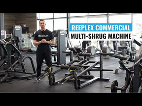 Reeplex Commercial Plate Loaded Multi Shrug Machine