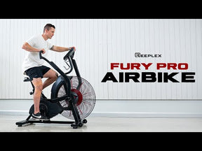 Reeplex Fury Pro Air Bike with Magnetic Resistance
