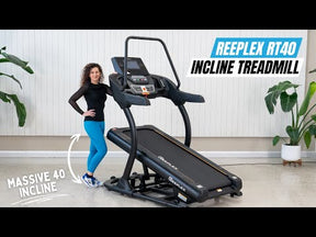Reeplex RT40 Incline Treadmill with 10" Touchscreen