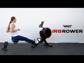 Impact Fitness IR8 Rowing Machine with Magnetic Resistance