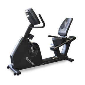 Reeplex R22 Commercial Recumbent Exercise Bike with LED Display