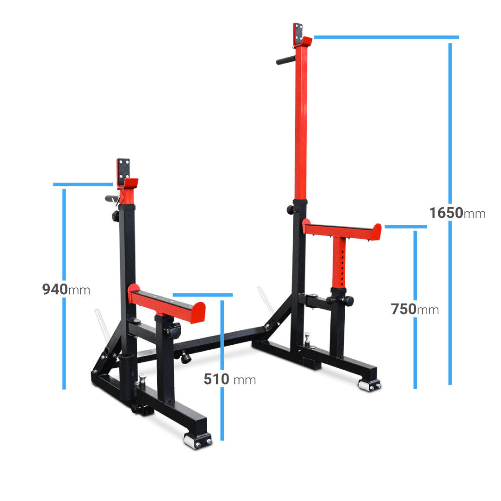 The Strong Hold - Reeplex HG2100 Home Gym & Squat Rack Bundle with Bench & Dumbbell Set