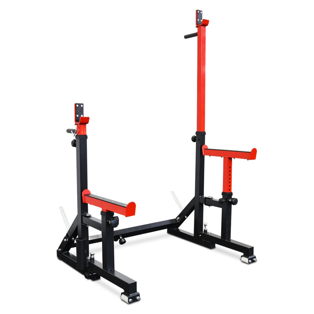 The Strong Hold - Reeplex HG2100 Home Gym & Squat Rack Bundle with Bench & Dumbbell Set