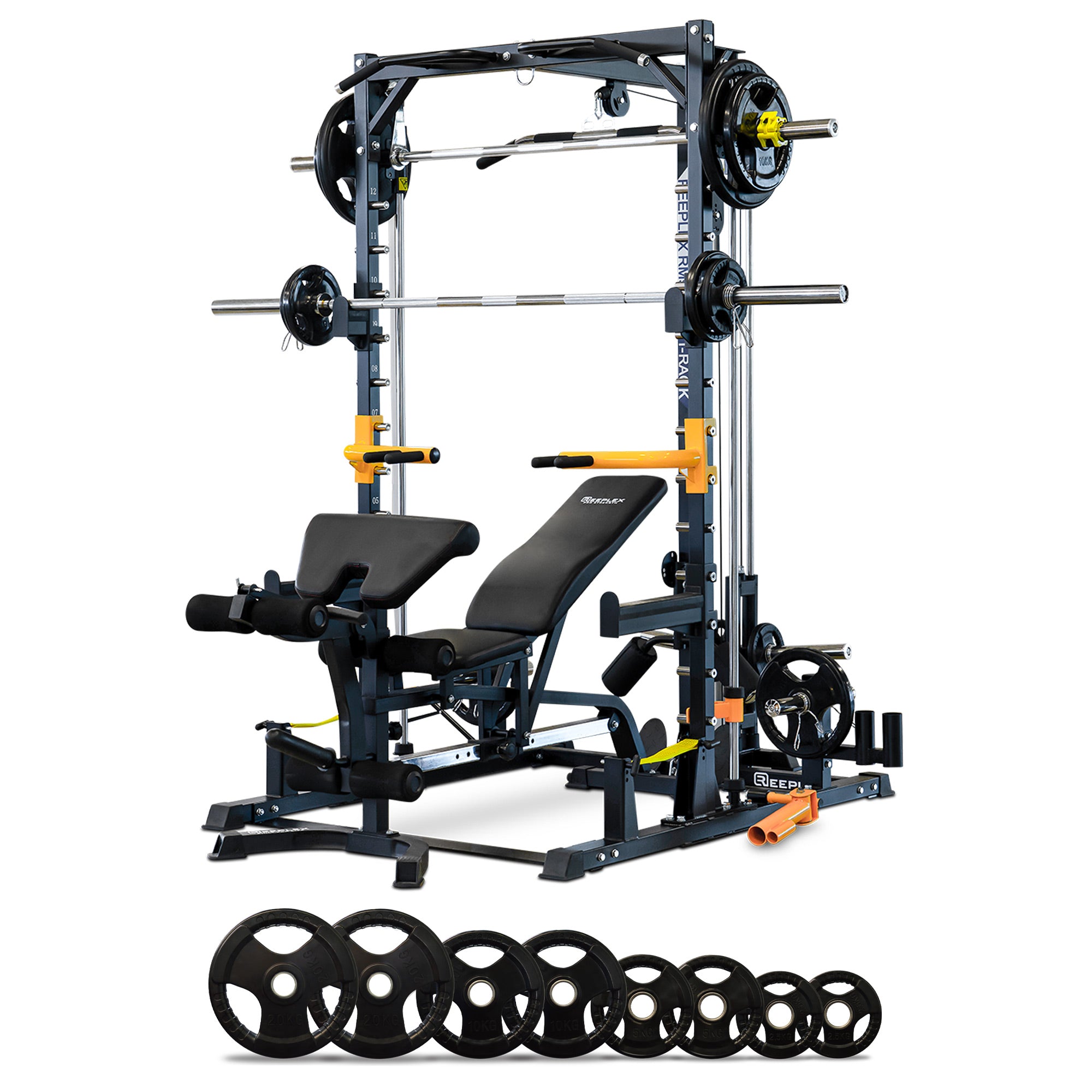Reeplex RM90 Squat Rack Olympic Package - Dynamo Fitness Equipment