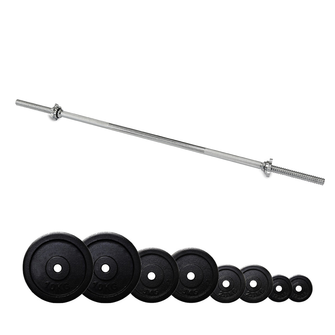 1.2m Barbell and Weight Set 40kg