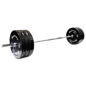 Reeplex RM70 Multi Station Squat Rack + Bench + 120kg Bumper Weight Set