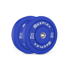 Reeplex 20kg Bumper Plates Pair - Bumper Weight Plates Perth