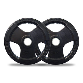 100kg Olympic Rubber Coated Weight Plate Set 