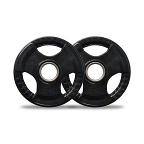 5kg Olympic Rubber Weight Plates Pair