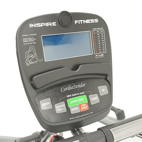 Inspire Cardio Strider 3 showing the monitor