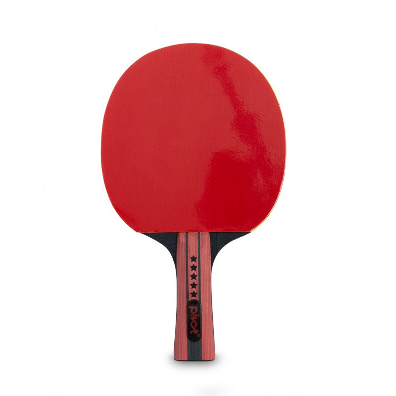 Red 5 star table tennis bat by Pivot