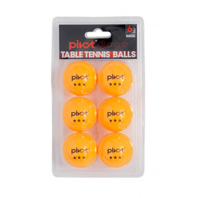 Table Tennis Balls Set Orange 3 Star Rated - Ping Pong Balls