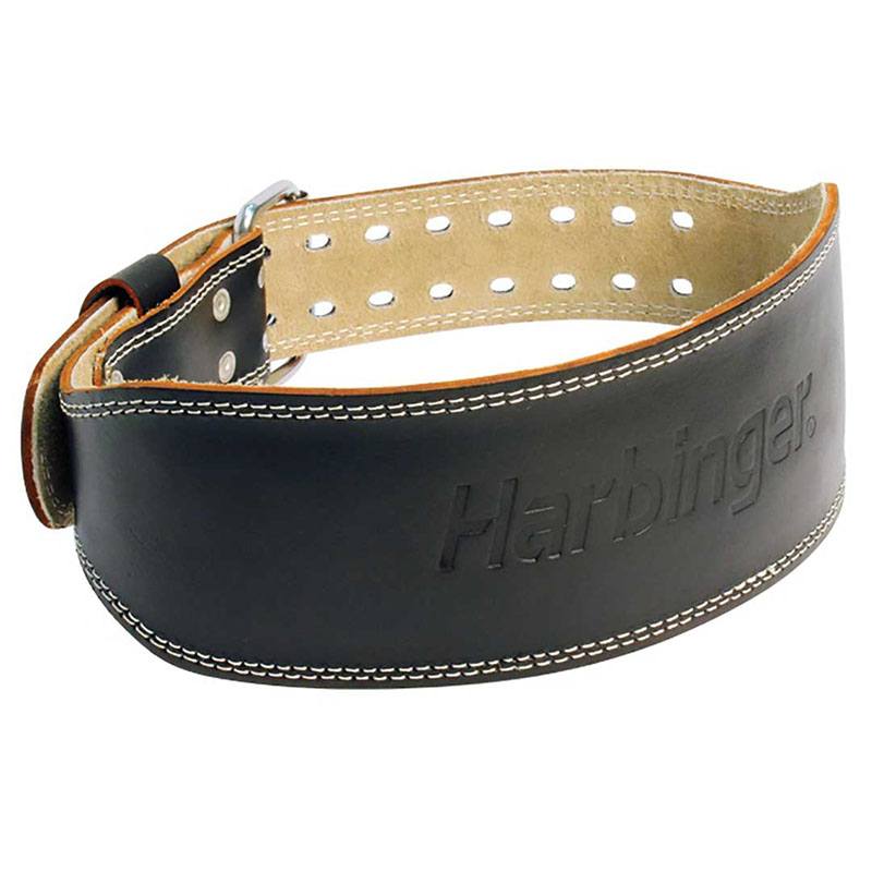 image of Harbinger Padded Leather Belt 4 Inch