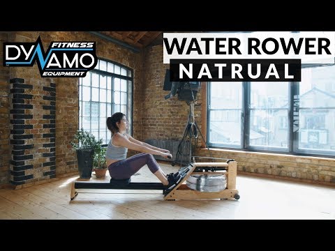 WaterRower Natural Rowing Machine With S4 Performance Monitor